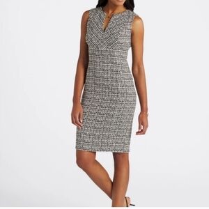 Calvin Klein Marlowe Fitted Knit Sheath Dress